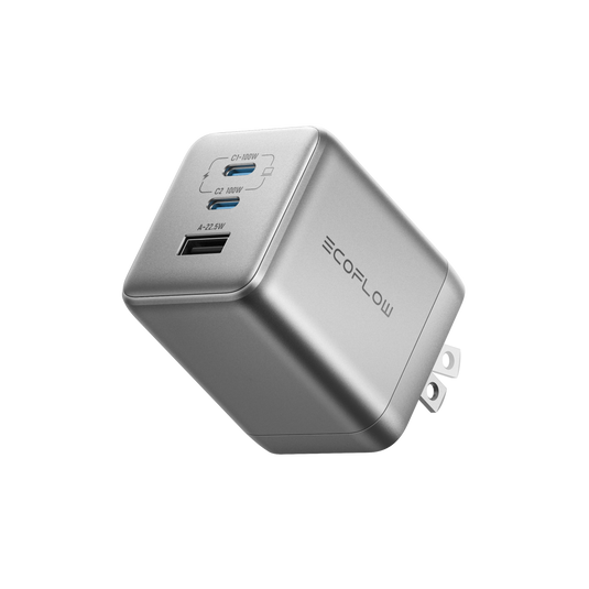 EcoFlow RAPID Pro 100W GaN急速充電器(3ポート)