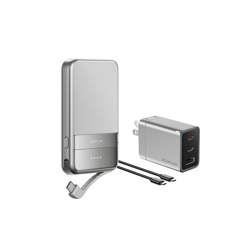 ギャラリービューアに画像をロードする, RAPID Magnetic Power Bank (5,000mAh) + RAPID 65W GaN充電器セット