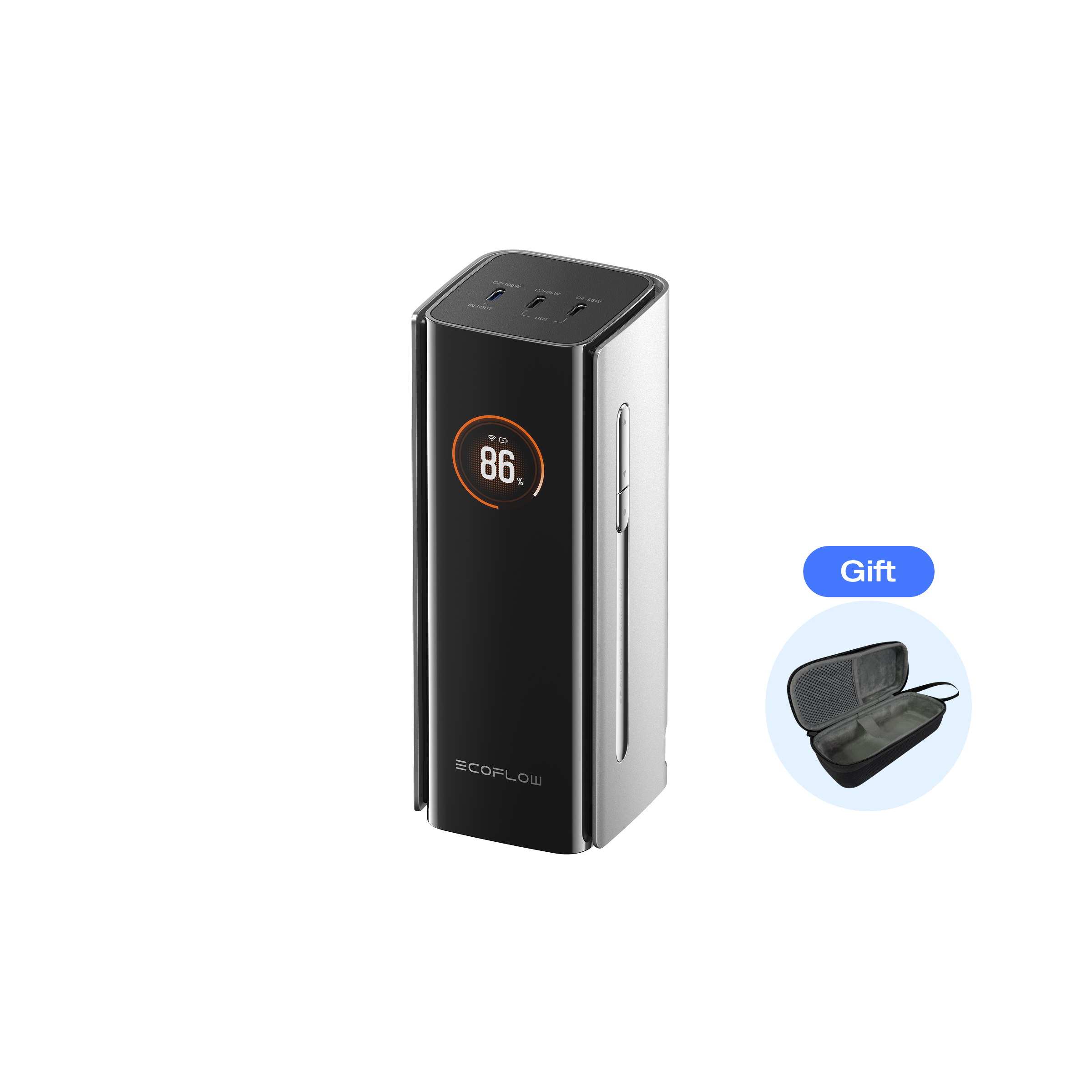 EcoFlow RAPID Pro Power Bank(20,000mAh, 230W, 100W USB-Cケーブル内蔵)