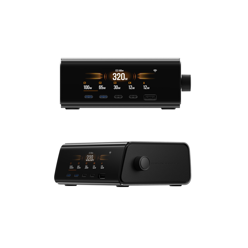 ギャラリービューアに画像をロードする, EcoFlow RAPID Pro 320W GaN急速充電器(5ポート)