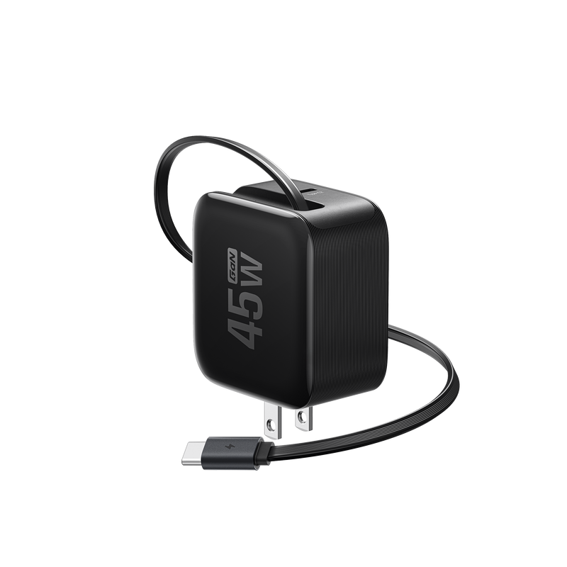 ギャラリービューアに画像をロードする, EcoFlow RAPID 45W GaN急速充電器(USB-Cケーブル内蔵)