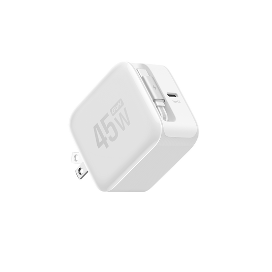 EcoFlow RAPID 45W GaN急速充電器(USB-Cケーブル内蔵)