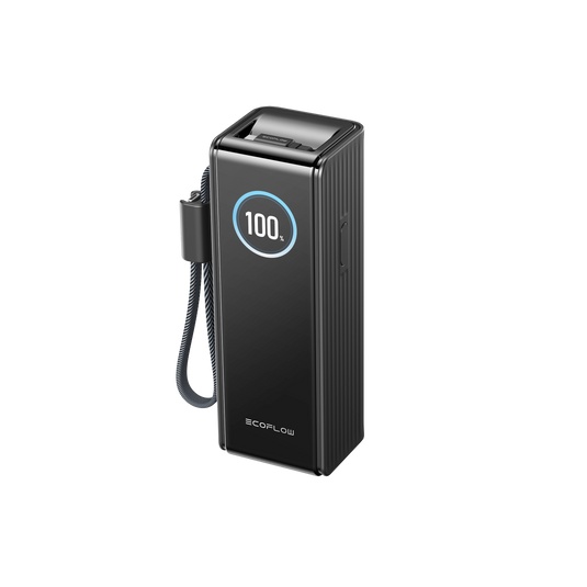EcoFlow RAPID Power Bank(25,000mAh, 170W, USB-Cケーブル内蔵)