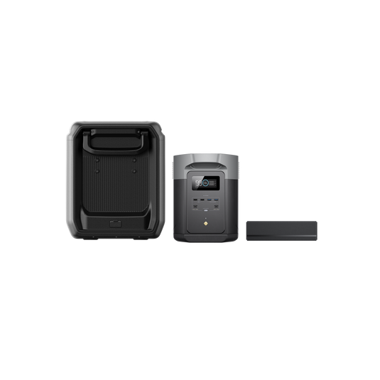 DELTA 2 Max + GLACIER Classic 45L ポータブル冷蔵庫+専用バッテリーパック