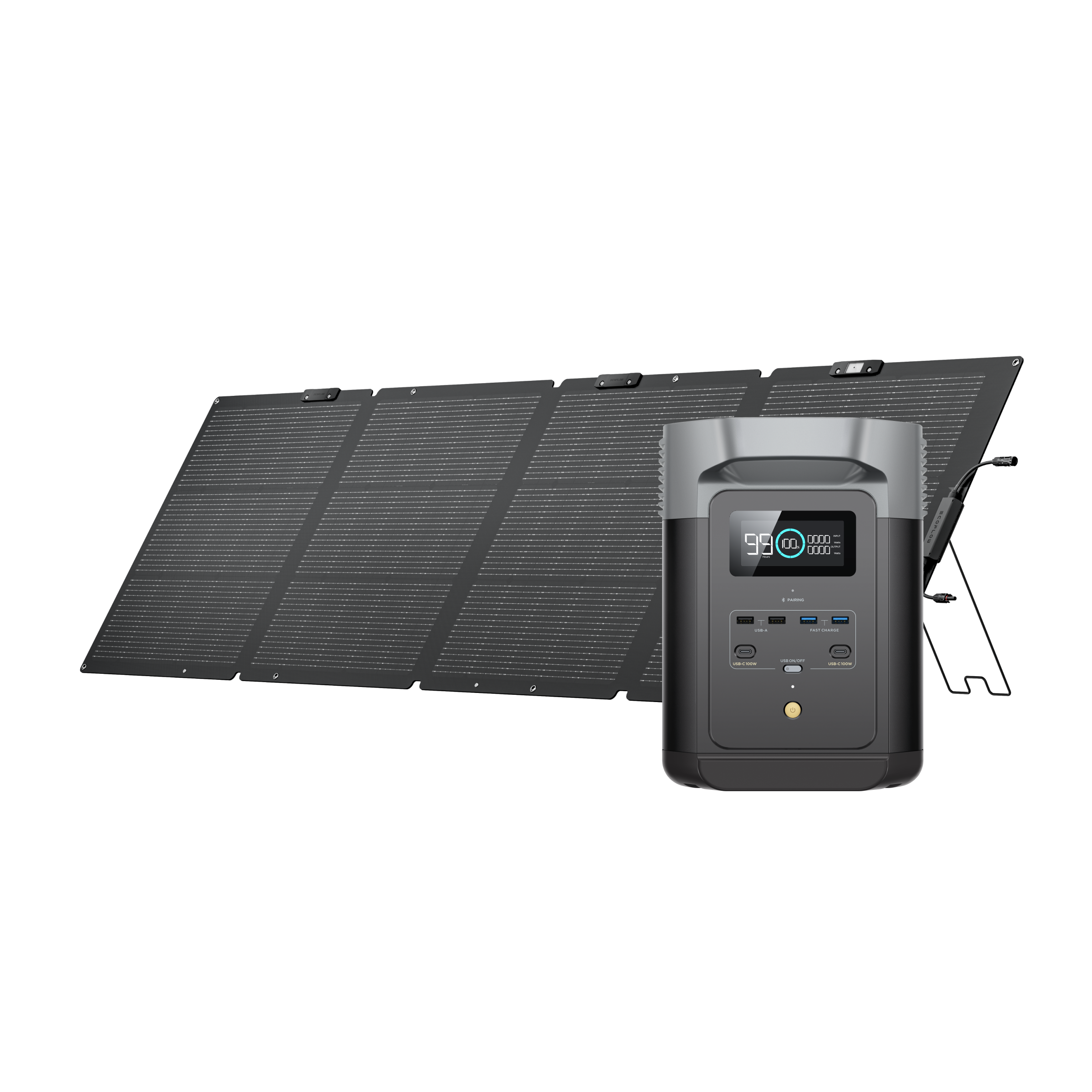 ECOFLOW 220W SOLAR PANEL 両面ソーラーパネル ECOFLOW 220W SOLAR PANEL 両面ソーラーパネル
