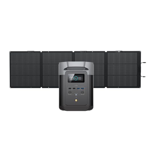 DELTA 2+ 220W片面ソーラーパネルGen2セット