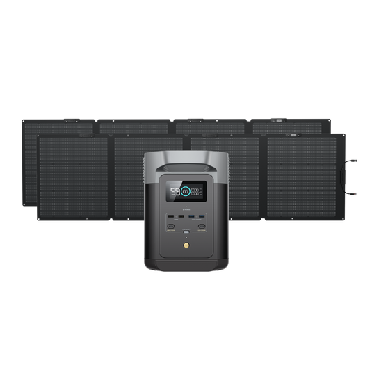 DELTA 2+ 220W片面ソーラーパネルGen2*2セット