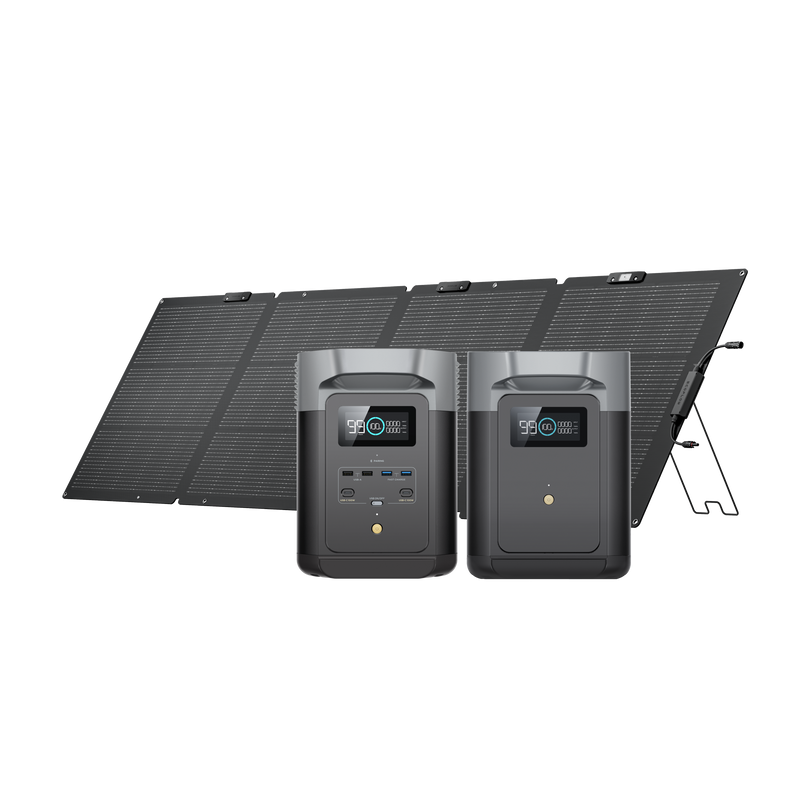 ギャラリービューアに画像をロードする, DELTA 2+DELTA 2専用エクストラバッテリー+220W片面ソーラーパネルGen2セット