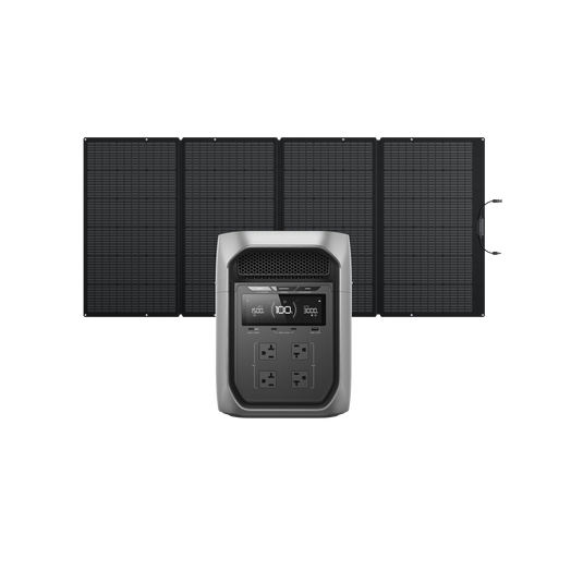 DELTA 3 Max Plus(2048Wh) + 400Wソーラーパネル