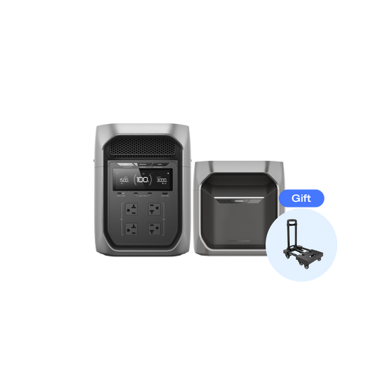 DELTA 3 Max Plus + 専用エクストラバッテリー