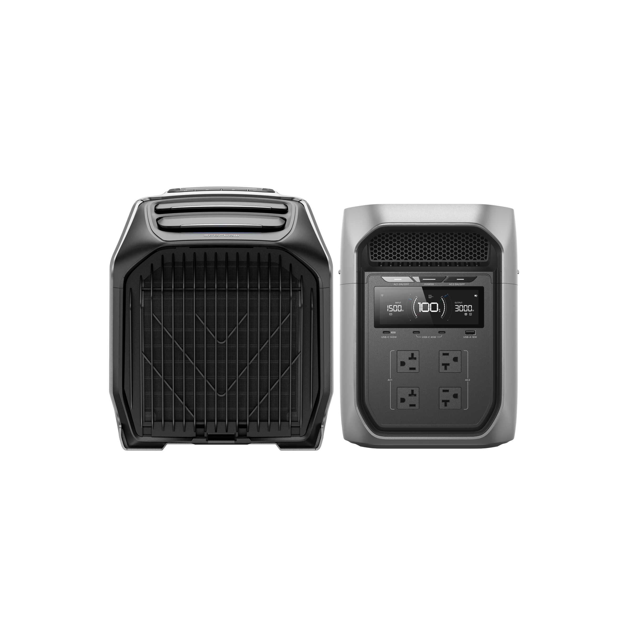 DELTA 3 Max Plus(2048Wh) + WAVE 3 ポータブルエアコン