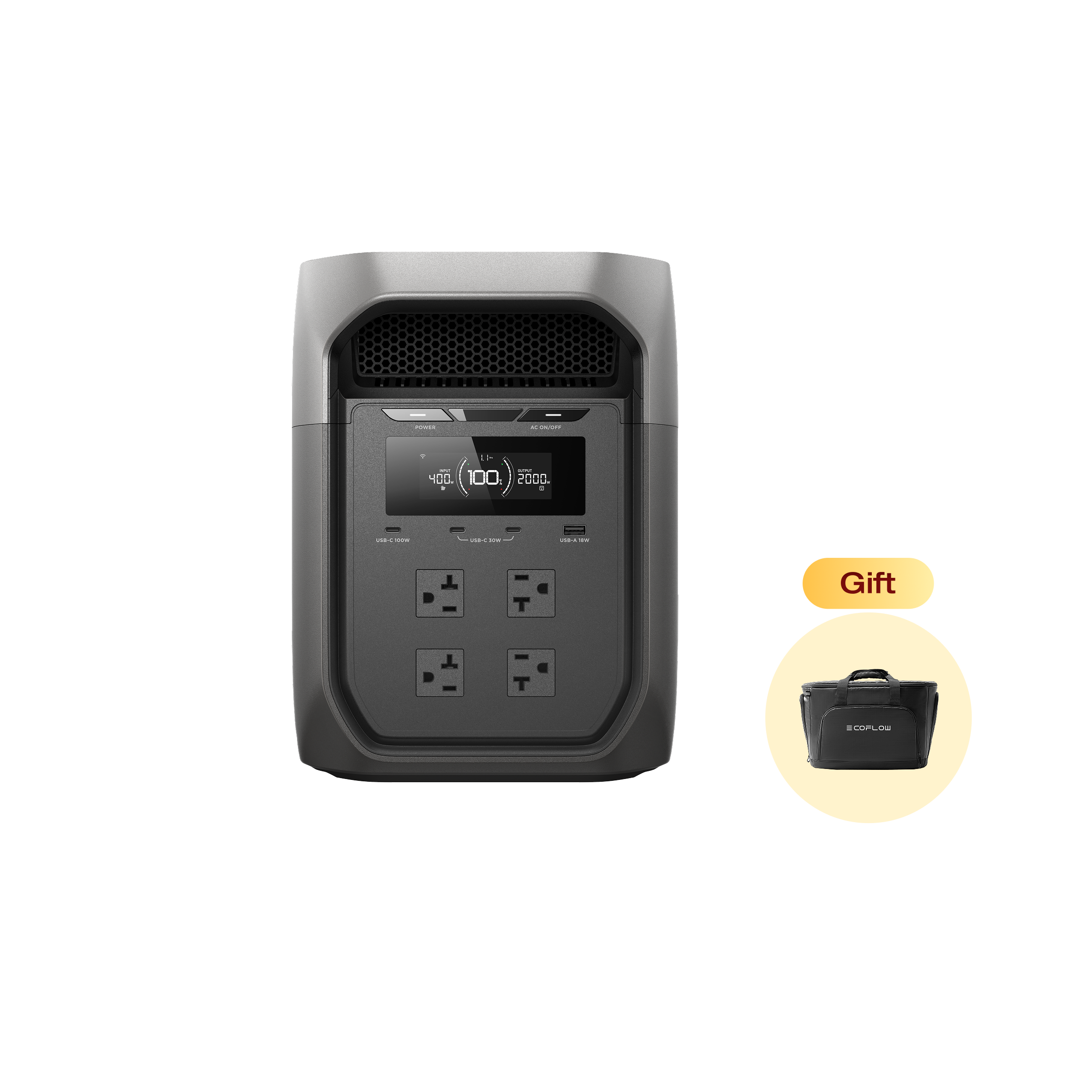 エコフロー　EcoFlow DELTA 3 Max　2048wh Amazon.co.jp: EcoFlow ポータブル電源 DELTA 3 Max 2048Wh 大容量