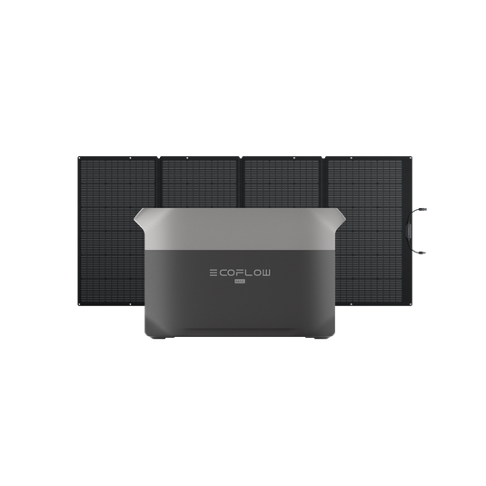 DELTA 3 Max(2048Wh)+ 400Wソーラーパネル