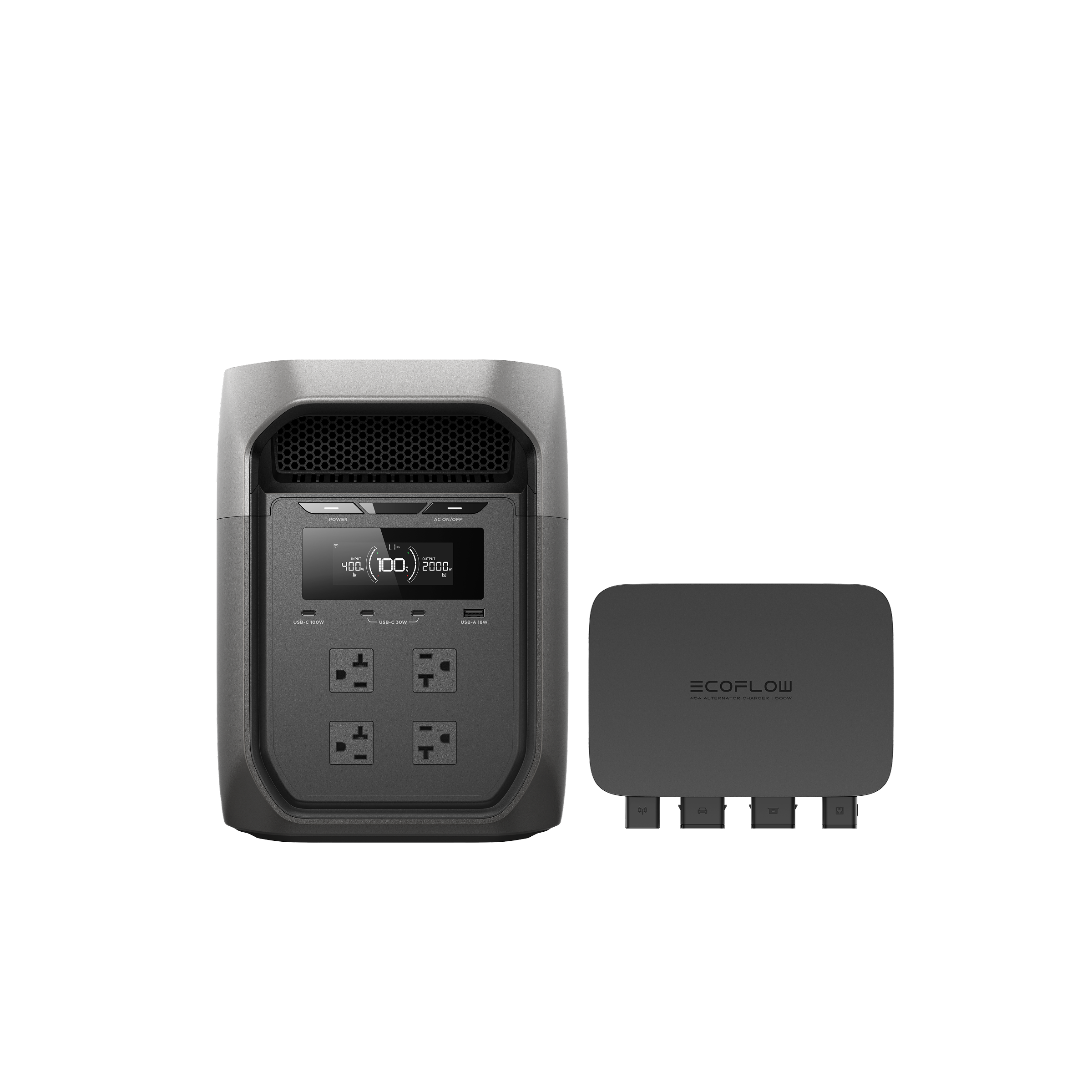 DELTA 3 Max(2048Wh)+ 500W Alternator Charger