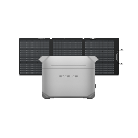 DELTA 3 Plus + 160W片面ソーラーパネルGen2セット