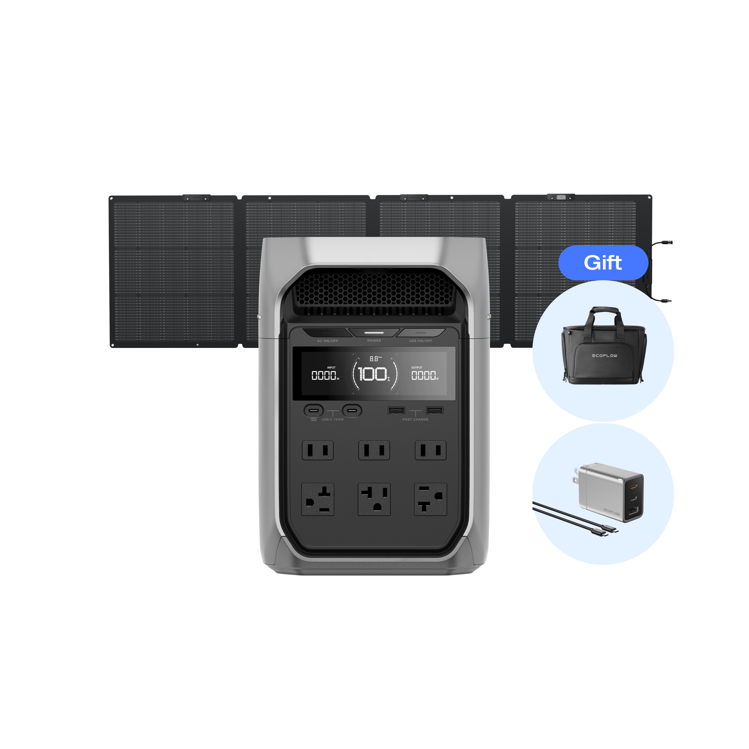 エコフロー(EcoFlow) EcoFlow EFDELTA3P-JP DELTA 3 Plus