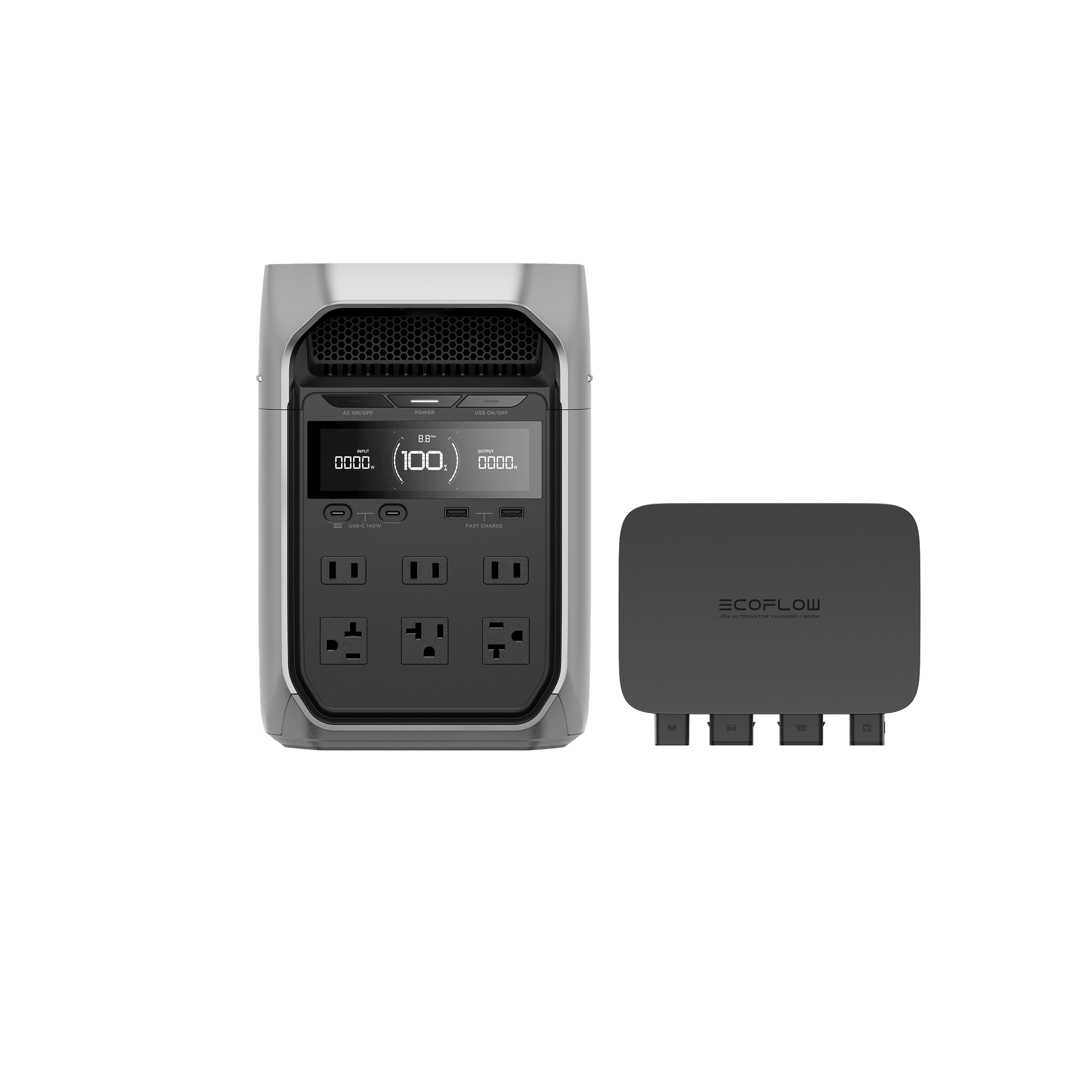 DELTA 3 Plus + 500W Alternator Charger