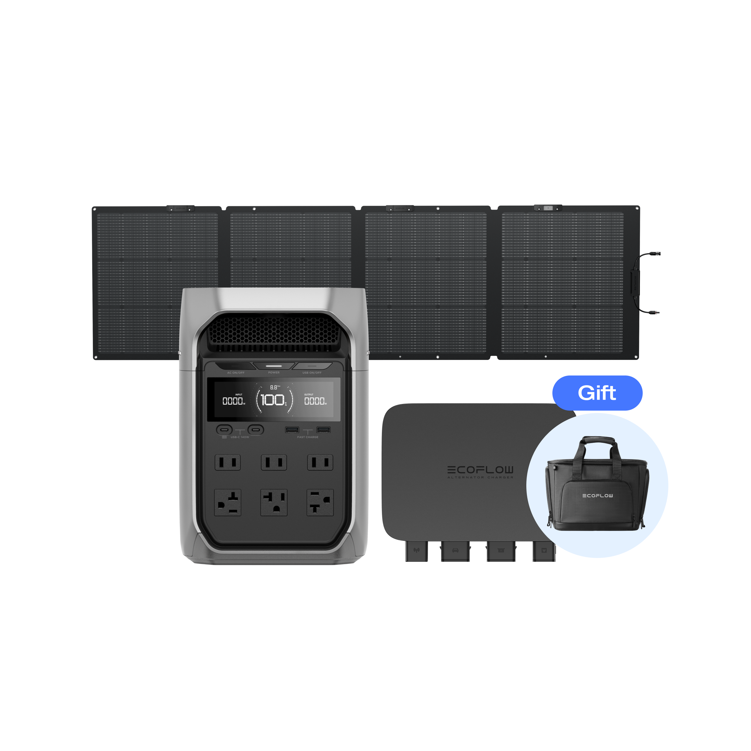 エコフロー オルタネーター チャージャー 800 W