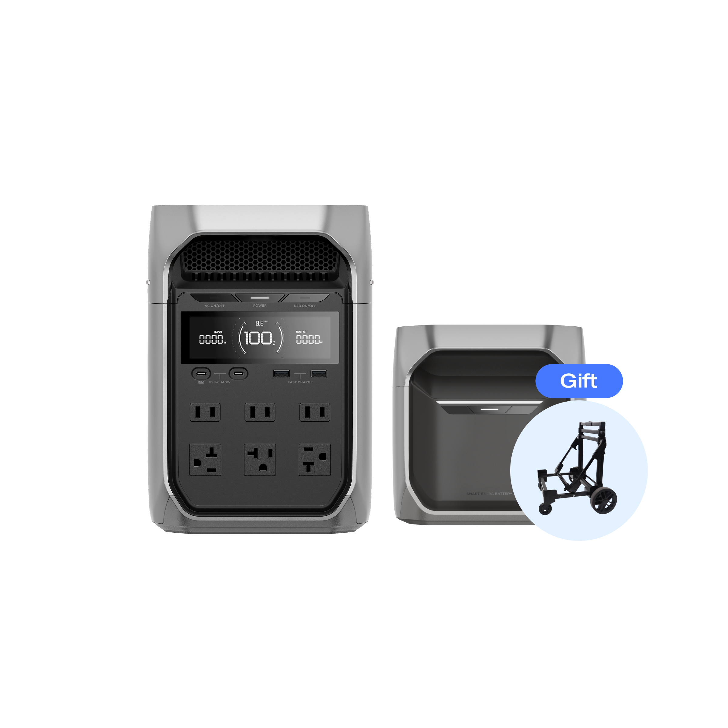 DELTA 3 Plus + DELTA 3 専用エクストラバッテリーセット