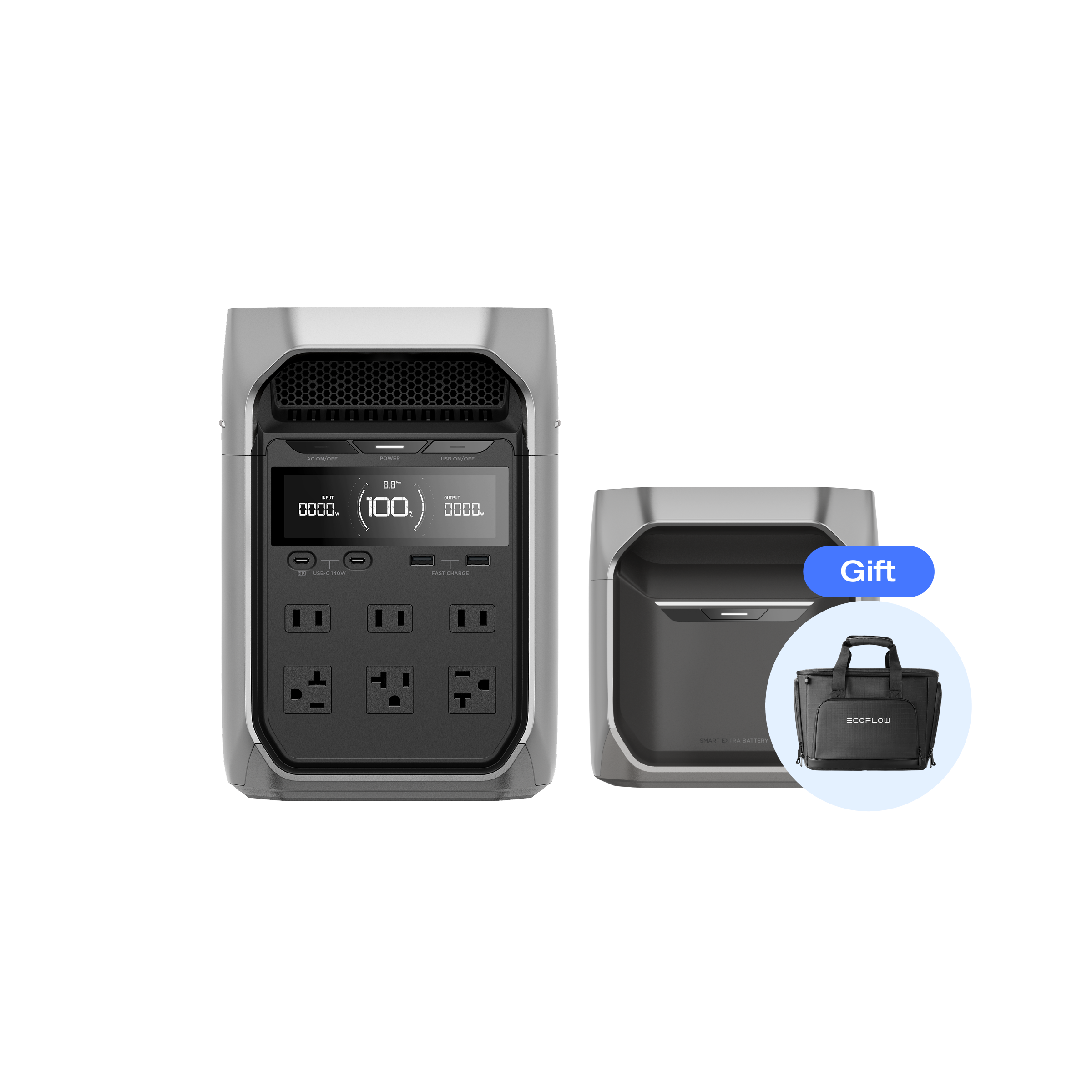 DELTA 3 Plus + DELTA 3 専用エクストラバッテリーセット