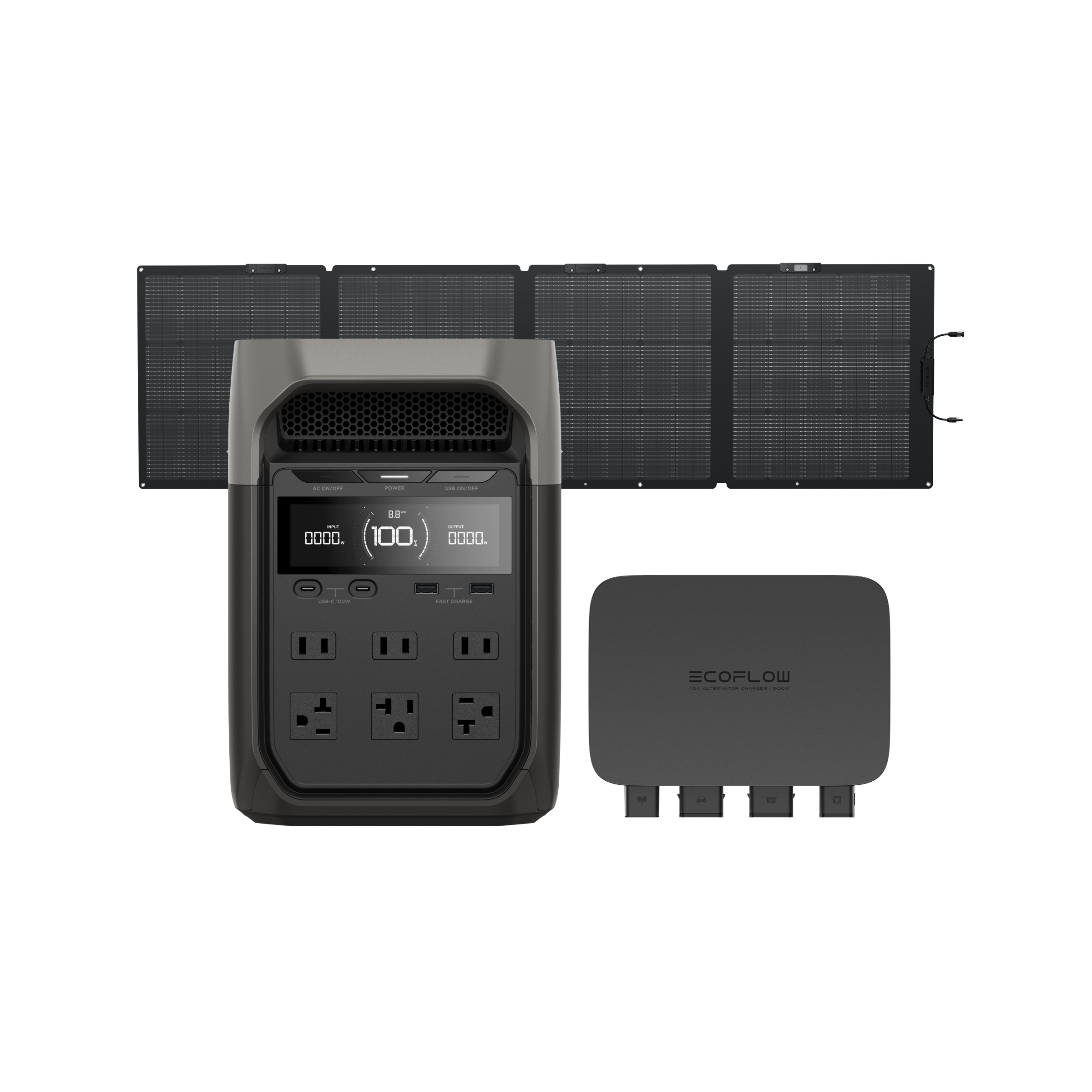 DELTA 3 Plus + 500W Alternator Charger | EcoFlow Japan DELTA 3 Plus + 500W Alternator Charger | EcoFlow Japan