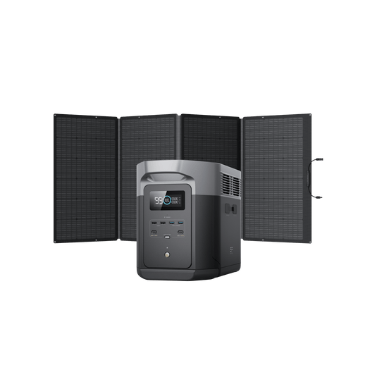 DELTA 2 Max + 400Wソーラーパネル