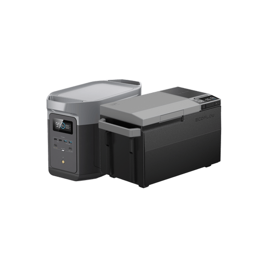 DELTA 2 Max + GLACIER ポータブル冷蔵庫