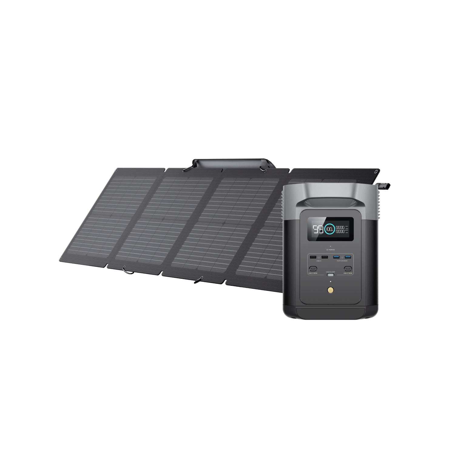 DELTA 2+110Wソーラーパネルセット – EcoFlow Japan DELTA 2+110Wソーラーパネルセット – EcoFlow Japan