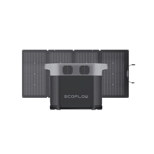 DELTA 2+ 220W両面受光型ソーラーパネルセット