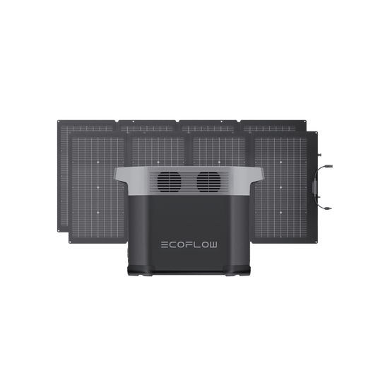 DELTA 2+ 220W両面受光型ソーラーパネルセット