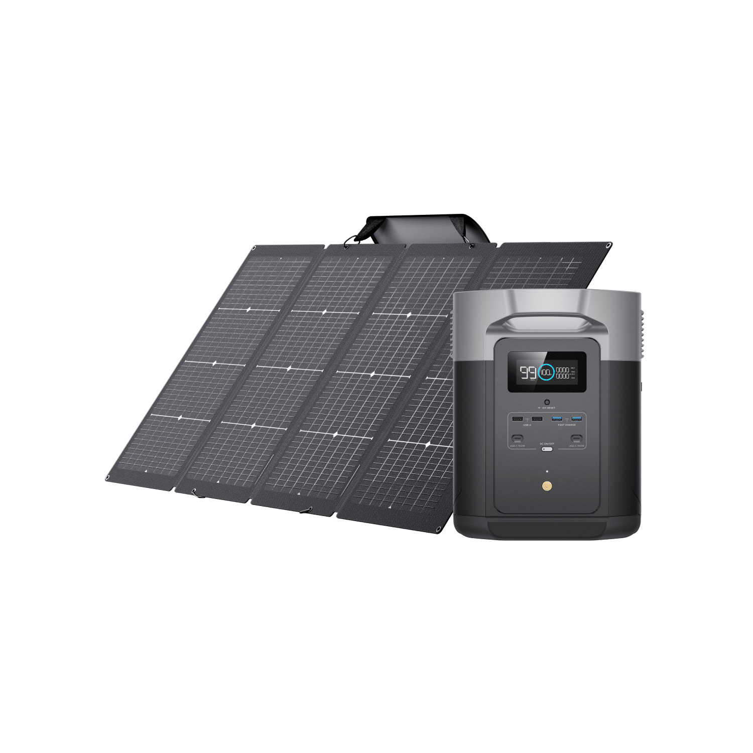 販売終了】DELTA Max 2000+220W両面受光型ソーラーパネルセット 販売終了】DELTA Max 2000+220W両面受光型ソーラーパネルセット