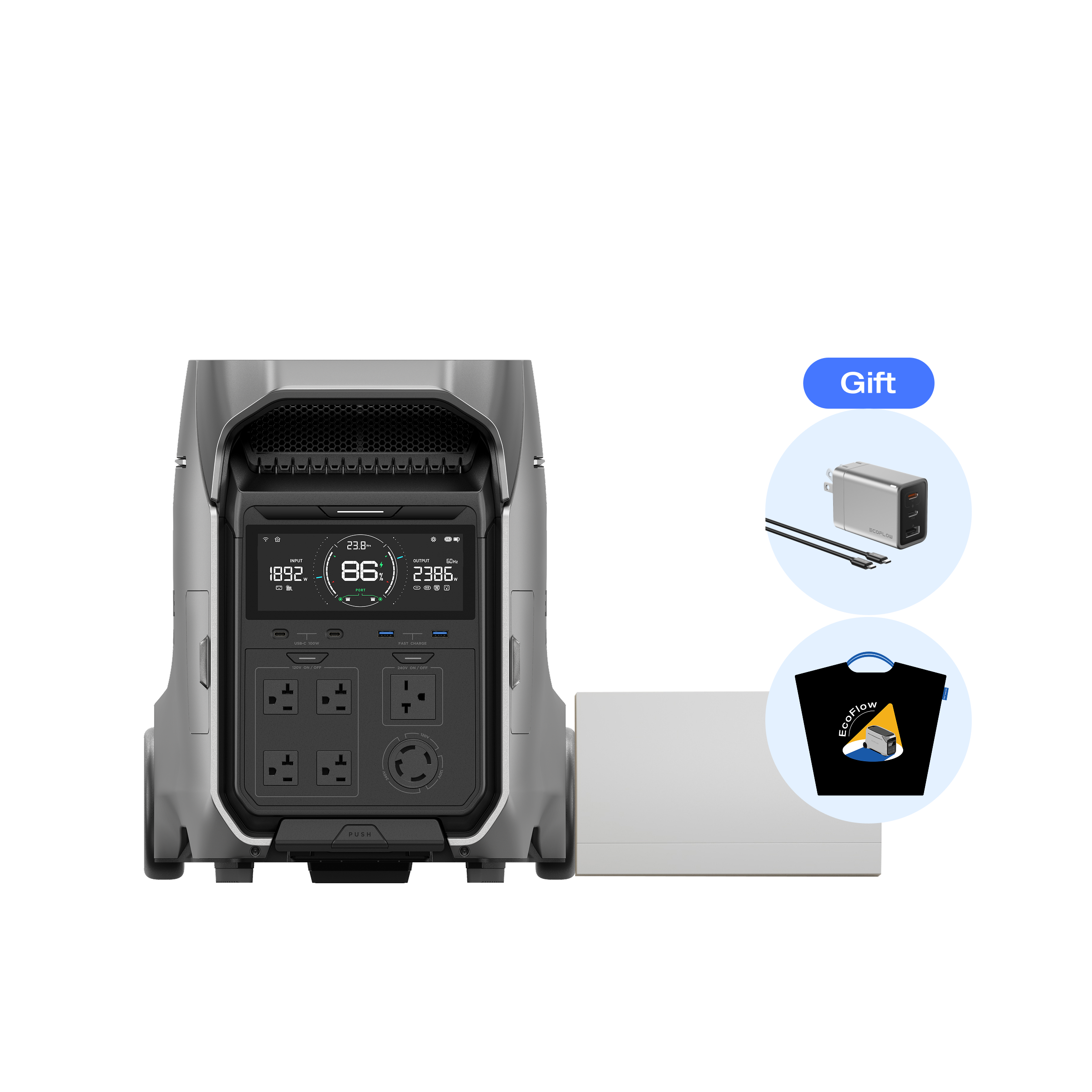 DELTA Pro 3+切替分電盤セット