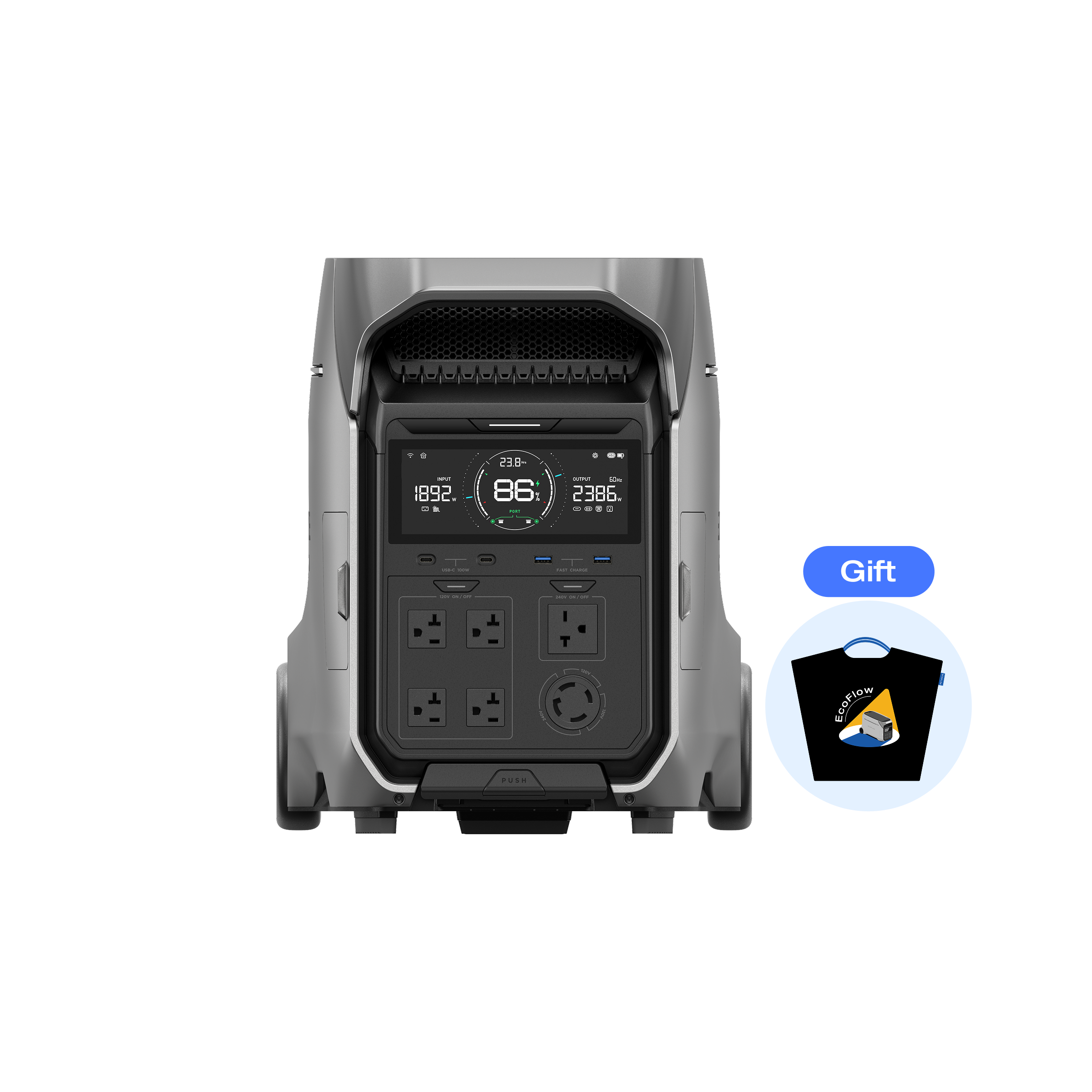 新品・未使用】ECOFLOW DELTA PRO3 家庭用蓄電池 4kwh(公式 新品・未使用】ECOFLOW DELTA PRO3 家庭用蓄電池 4kwh(公式