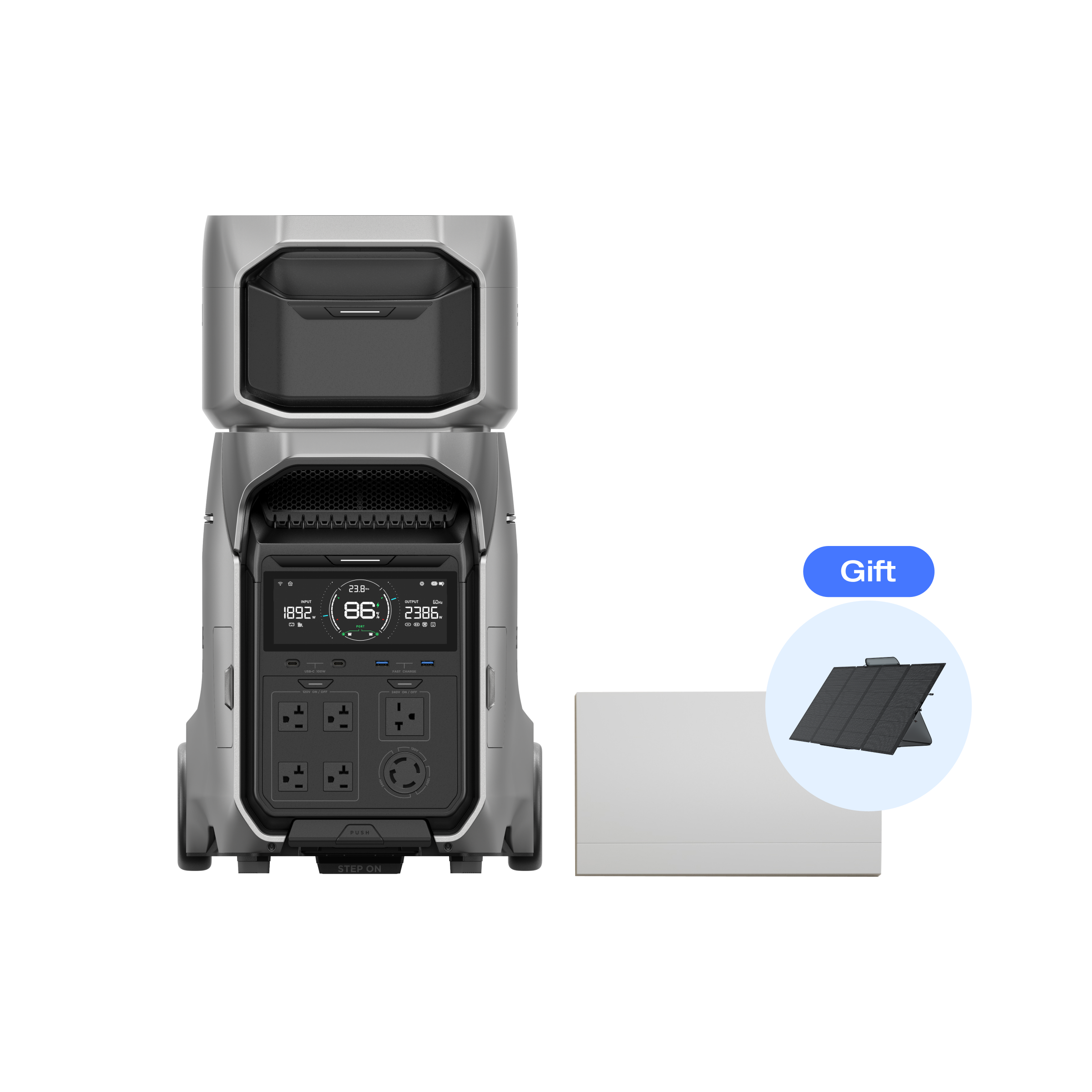 エコフロー デルタプロ 付属品多数‼️ 公式サイト】EcoFlow DELTA Pro 3｜エコフローデルタプロ 3