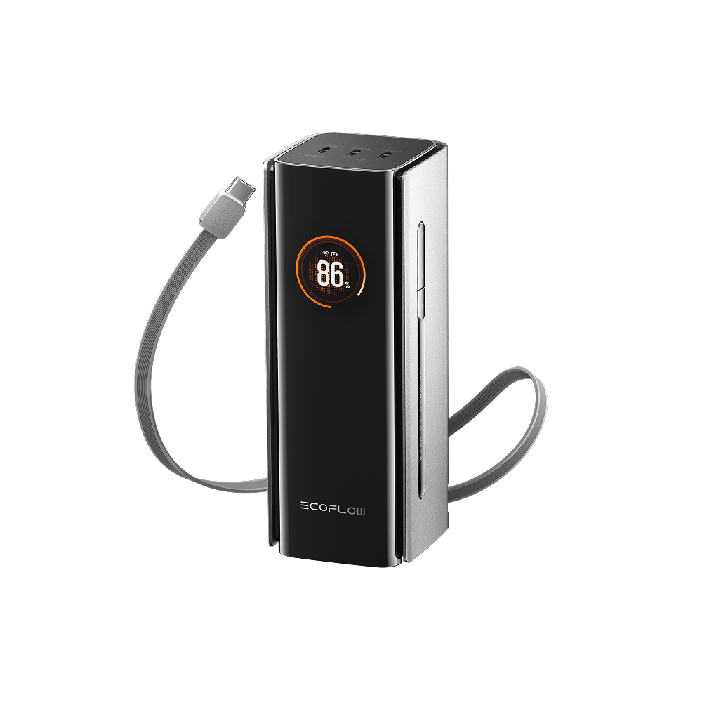 EcoFlow RAPID Pro Power Bank(20,000mAh, 230W, 100W USB-Cケーブル内蔵)