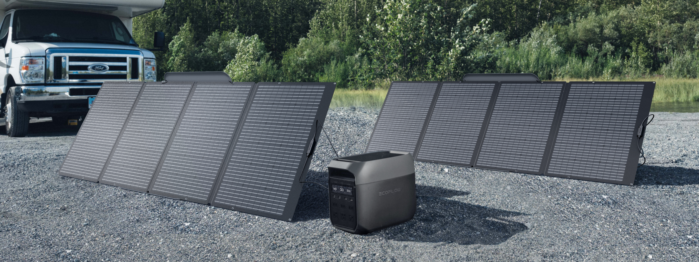 500W MPPTソーラー入力、約2.2時間で100%充電