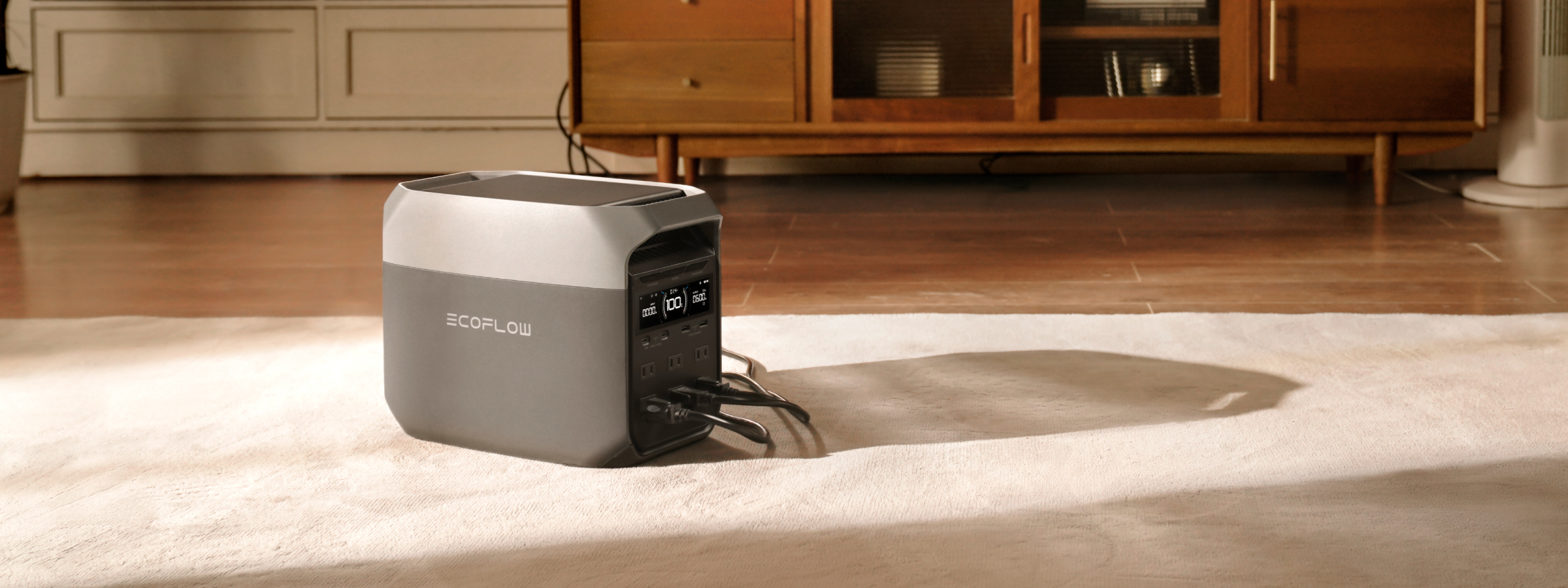 1,500W AC入力、56分で100%充電