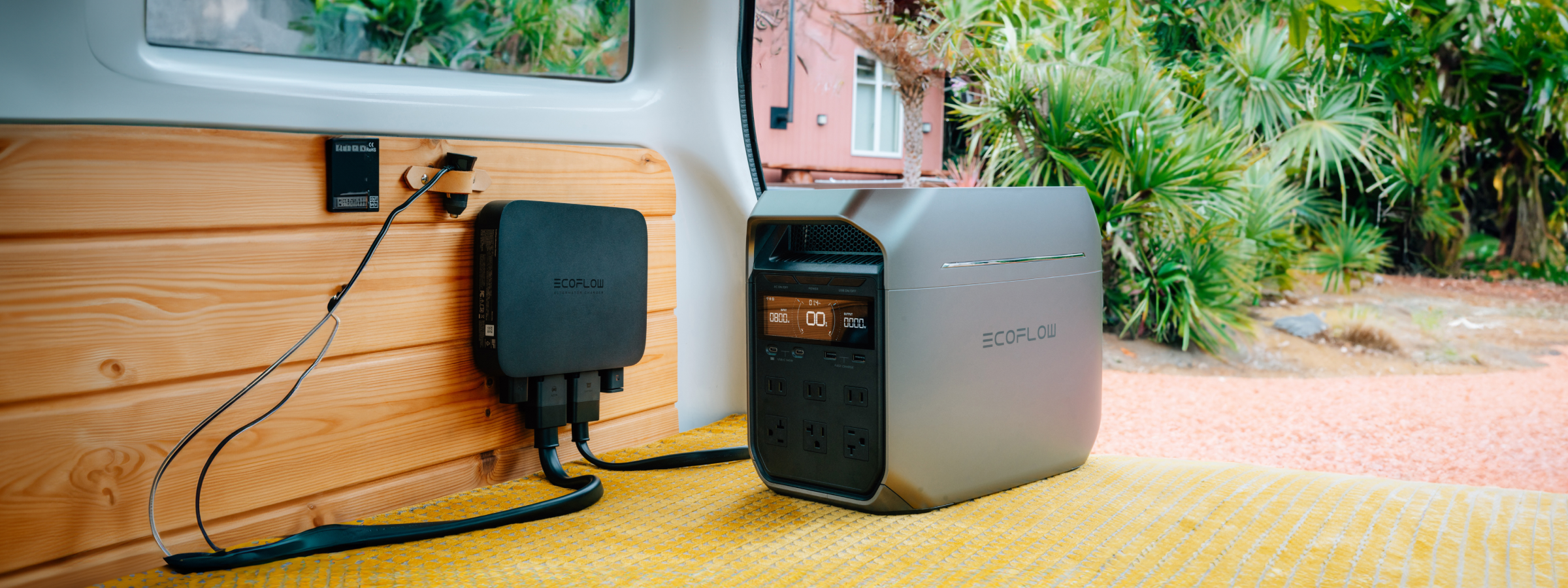 800W走行充電器ならば1.3時間で100%充電