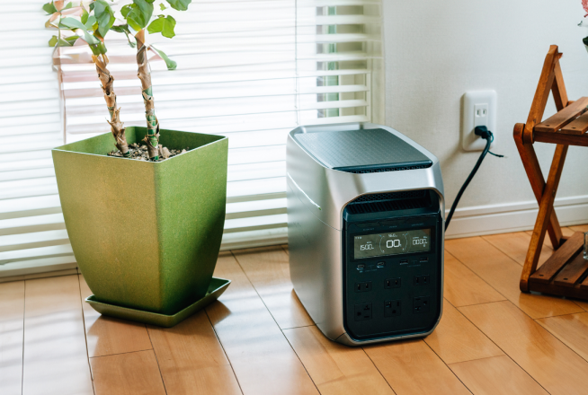 1,500W AC入力、56分で100%充電