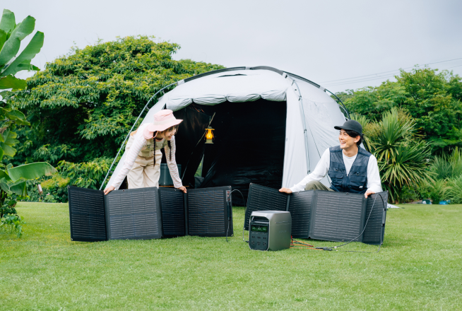 500W MPPTデュアルソーラー入力、70分で100%充電