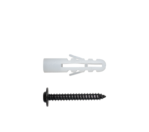 ビス x 4 (4×30mm)<br>アンカー x 4 (Ø6×27mm)