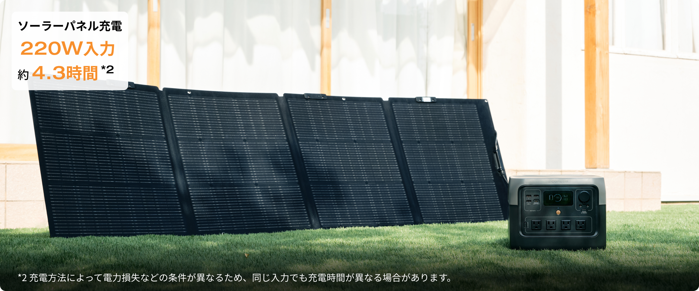 最速クラスの急速充電 &5つの充電方法
