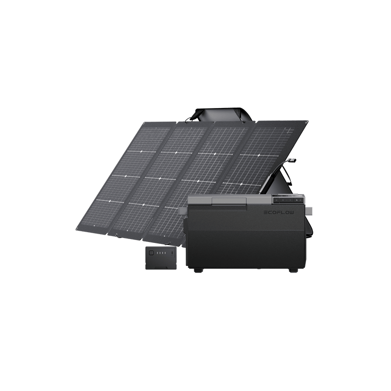 ギャラリービューアに画像をロードする, EcoFlow GLACIER ポータブル冷蔵庫+ GLACIER 専用バッテリーパック+220W両面受光型ソーラーパネル