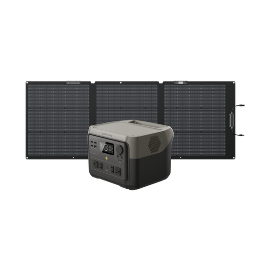 RIVER 2 Max + 160W片面ソーラーパネルGen2