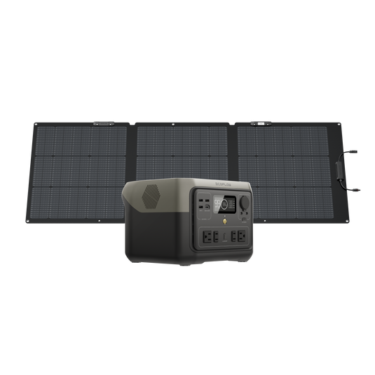 RIVER 2 Max + 160W片面ソーラーパネルGen2