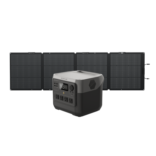 RIVER 2 Pro + 220W片面ソーラーパネルGen2