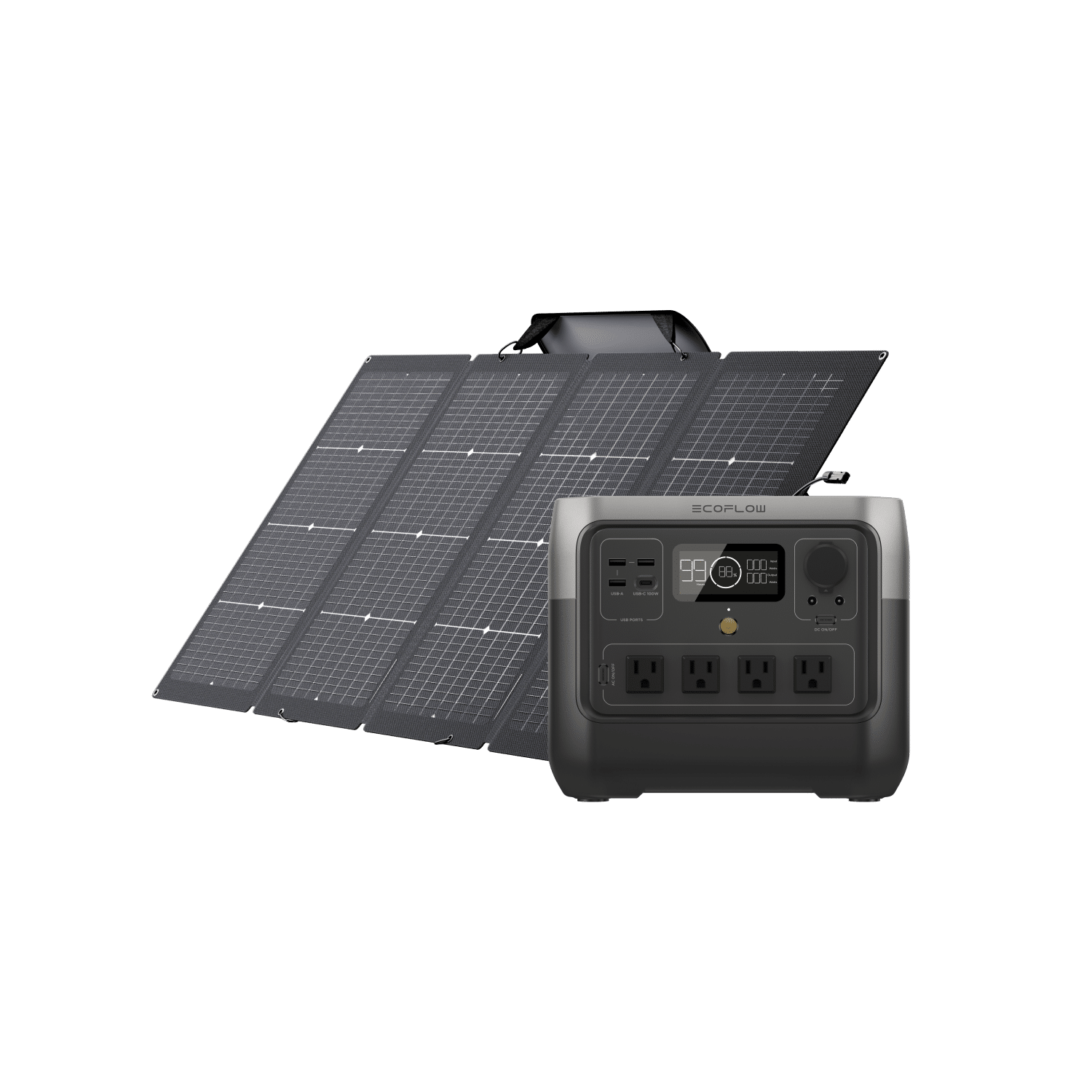 RIVER 2 Pro + 220W両面受光型ソーラーパネル – EcoFlow Japan RIVER 2 Pro + 220W両面受光型ソーラーパネル – EcoFlow Japan