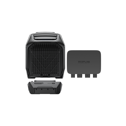 WAVE 3 ポータブルエアコン  + WAVE 3 専用バッテリーパック + 500W Alternator Charger