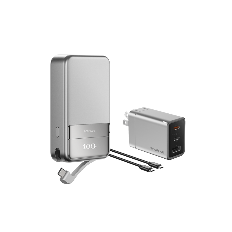 ギャラリービューアに画像をロードする, EcoFlow RAPID Magnetic Power Bank (10,000mAh) + EcoFlow RAPID 65W GaN充電器セット