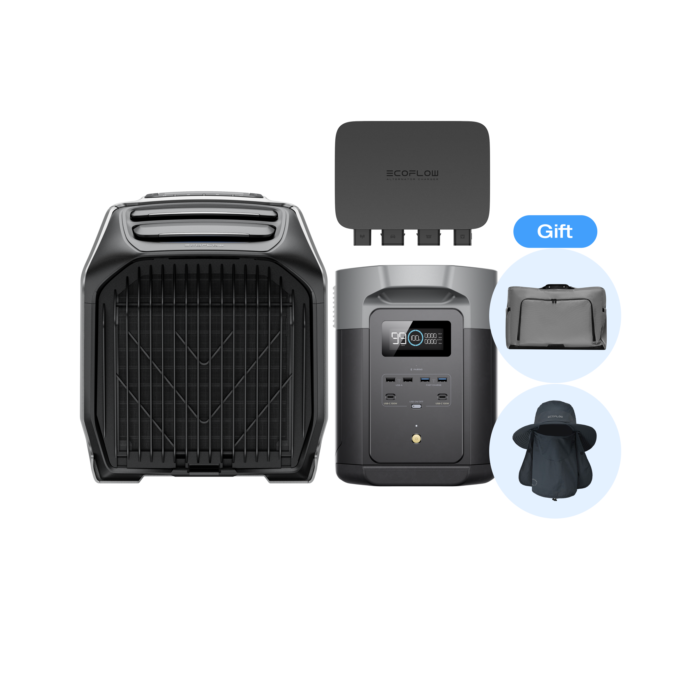 EcoFlow WAVE3 専用バッテリー ECOFLOW EcoFlow WAVE 3 専用バッテリーパック ポータブル